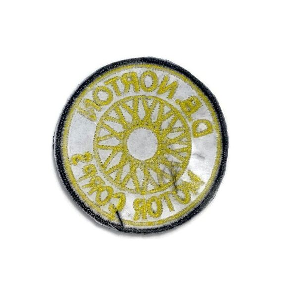 D.B. Norton Motor Corps Embroidered Patch - Picture 3 of 3
